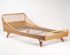 Lit de repos day bed rotin banquette