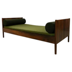 Lit de repos ou lit danois en palissandre, années 1960