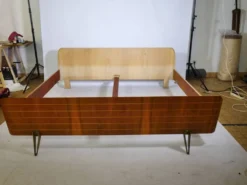 Lit double, années 50-60