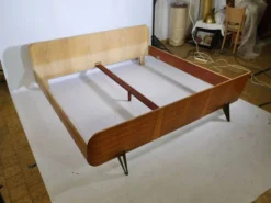 Lit double, années 50-60