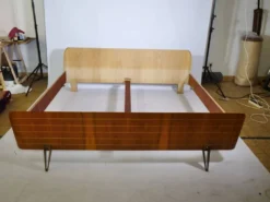 Lit double, années 50-60