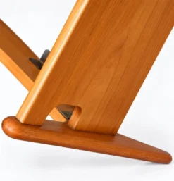 Lit double en bois, années 60
