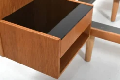 Lit double par Hans J. Wegner pour Getama, années 1960.