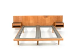 Lit double par Hans J. Wegner pour Getama, années 1960.