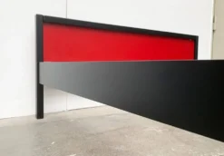 Lit double postmoderne vintage Profilsystem par Elmar Flötotto pour Flötotto, Allemagne