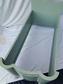 Lit enfant bois années 50