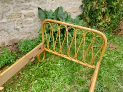 Lit enfant en rotin