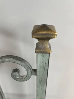 Lit en métal laqué, XXe siècle