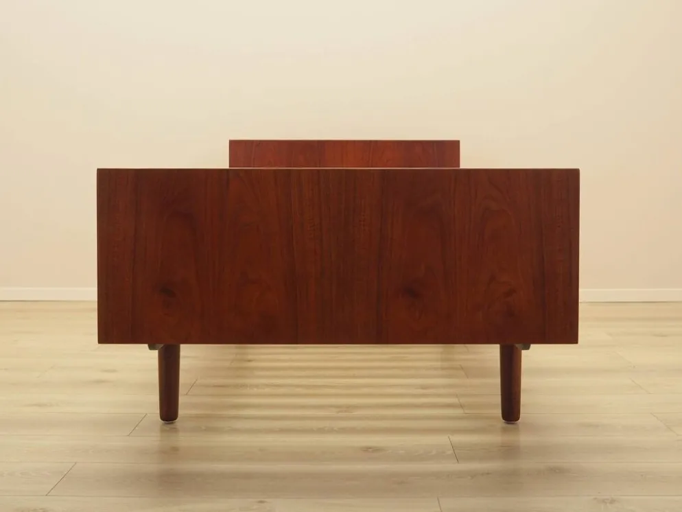 Lit en teck, design danois, années 1960, designer : Hans J. Wegner, fabricant : Get
