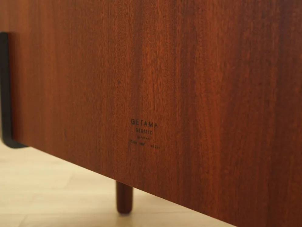 Lit en teck, design danois, années 1960, designer : Hans J. Wegner, fabricant : Get
