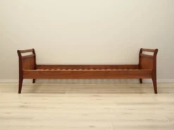 Lit en teck, design danois, années 1970, fabrication : Danemark