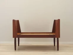 Lit en teck, design danois, années 1970, fabriqué au Danemark