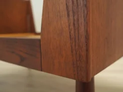 Lit en teck, design danois, années 1970, fabriqué au Danemark