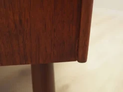 Lit en teck, design danois, années 1970, fabriqué au Danemark