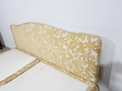 Lit électrique double exclusif 200 cm x 200 cm - Or vintage années 1970.