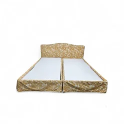 Lit électrique double exclusif 200 cm x 200 cm - Or vintage années 1970.
