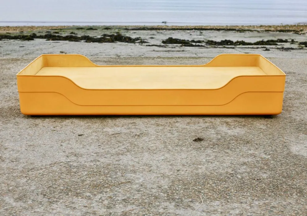 Lit Ozoo, Marc Berthier, fibre de verre, France, 1967
