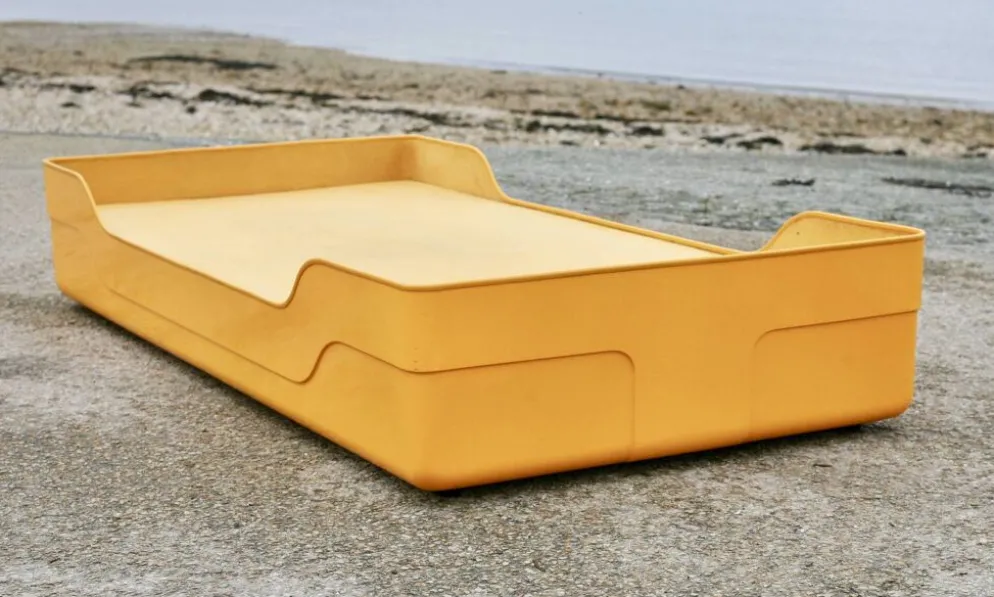 Lit Ozoo, Marc Berthier, fibre de verre, France, 1967