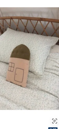 Lit rotin enfant une place