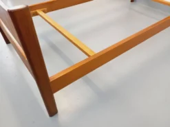 Lit simple vintage style scandinave en teck des années 60