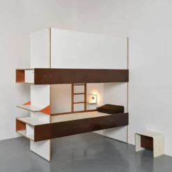 Lit superposé par Pierre Guariche, édition Negroni, circa 1968