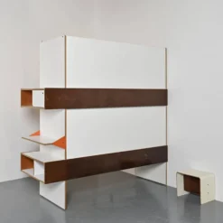 Lit superposé par Pierre Guariche, édition Negroni, circa 1968