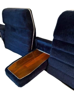 Lit vintage space age Luigi Massoni pour Poltrona