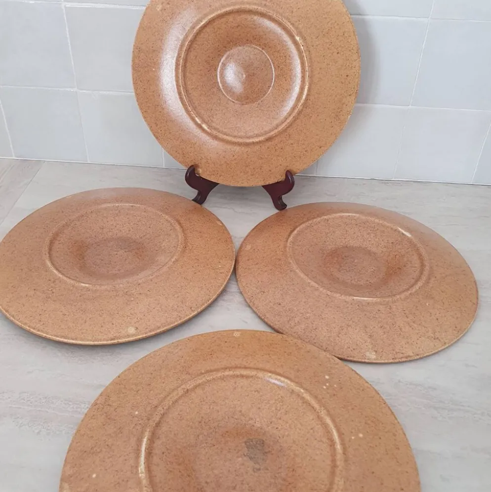 Longchamp / Assiettes à huîtres, coquillages, belons, fruits de mer, c