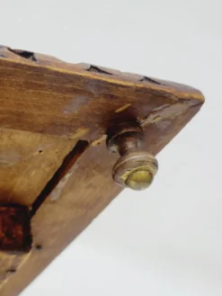Longwy Dessous De Plat A Sonnette Carreau Faïence Émaillée Et Cadre En Bois
