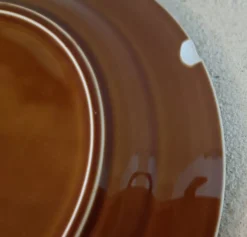 Lot 6 assiettes en faïence Made in Italie