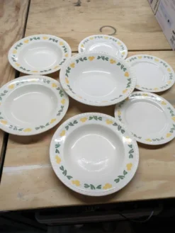 Lot assiettes Keradur Oxford