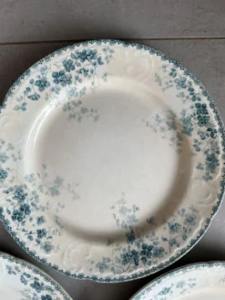 Lot 7 assiettes plates boulenger Choissy le roi