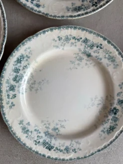 Lot 7 assiettes plates boulenger Choissy le roi