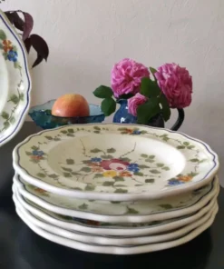 Lot d'assiettes Longchamp