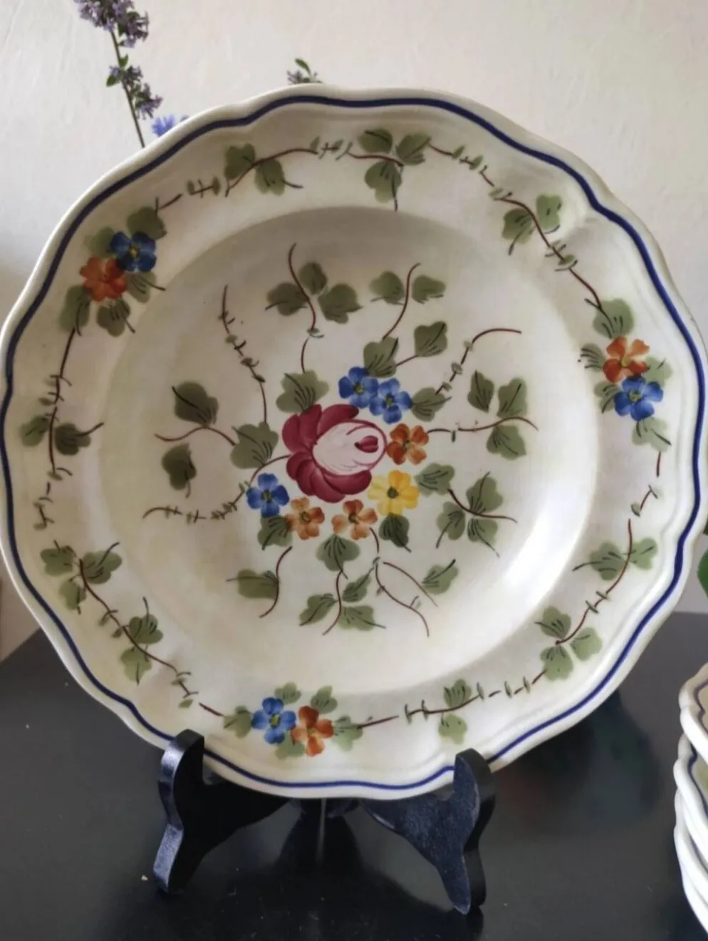 Lot d'assiettes Longchamp