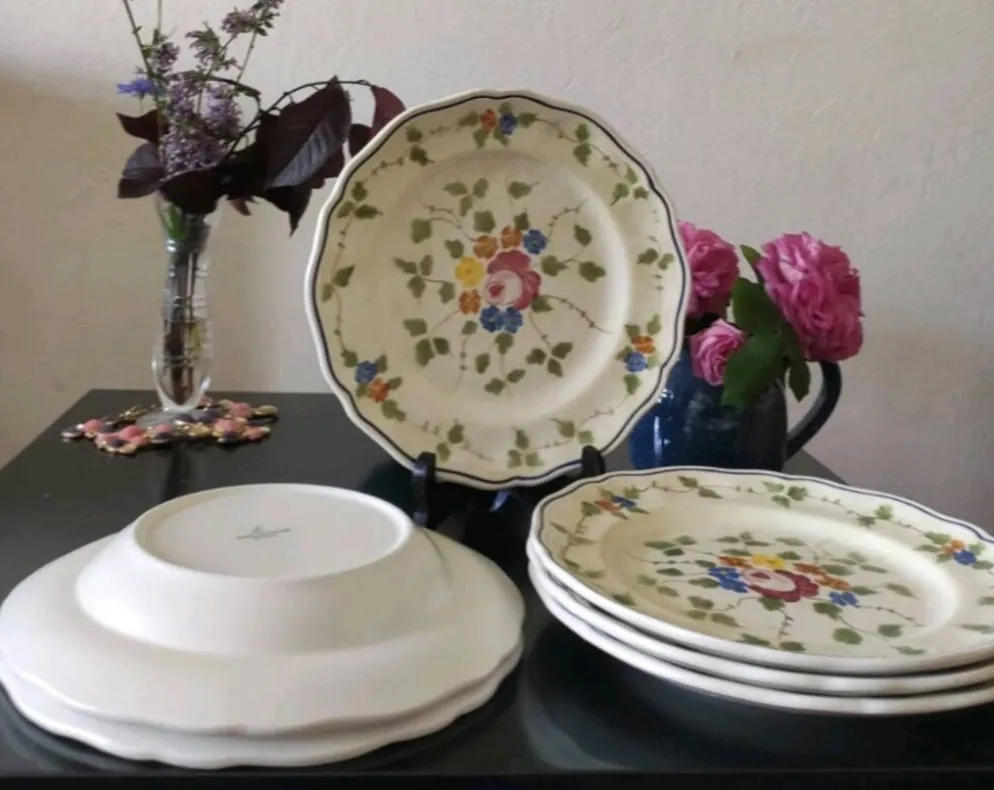 Lot d'assiettes Longchamp