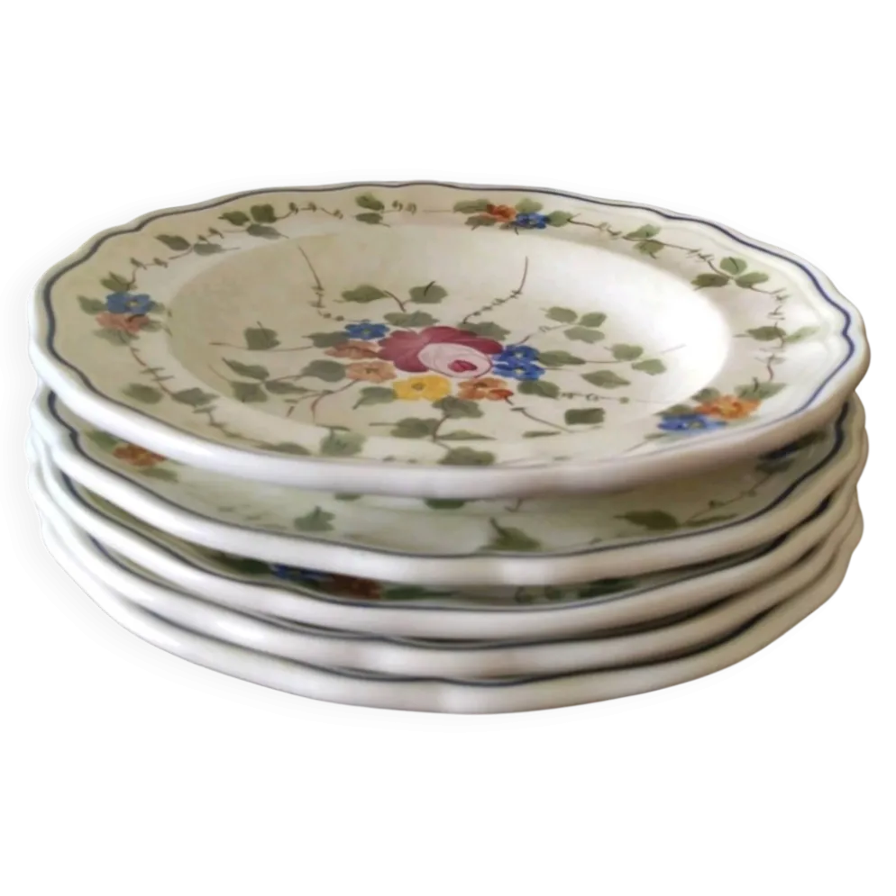 Lot d'assiettes Longchamp