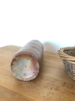 Lot de 5 anciennes bouteilles en grès émaillé