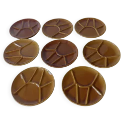 Lot de 8 assiettes