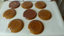 Lot de 8 assiettes