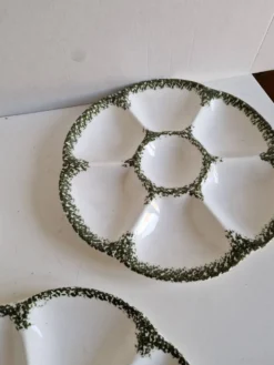 Lot de 6 assiettes coquillage huitre de la manufacture de gien
