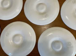 Lot de 6 assiettes à coquillages