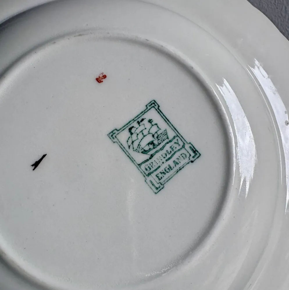 Lot de 6 assiettes creuses anciennes dépareillées