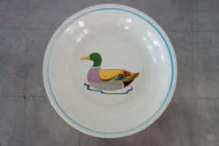 Lot de 8 assiettes creuses Ceraminter Italie