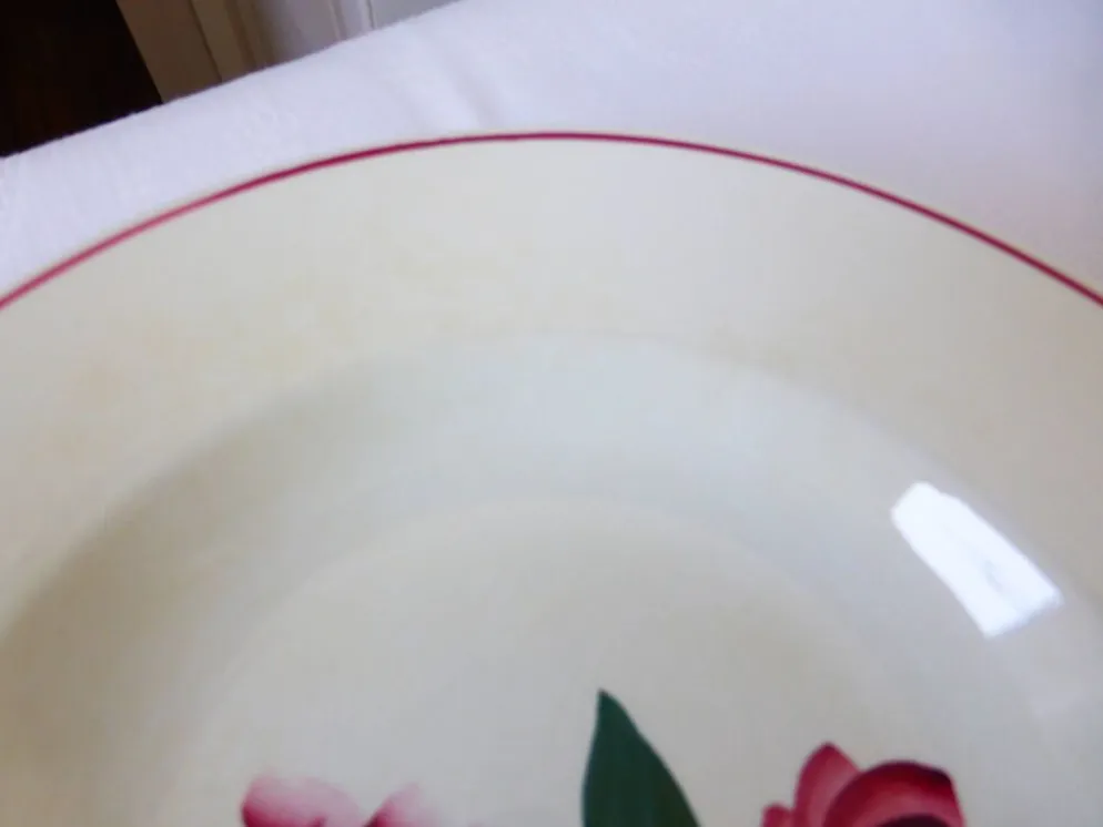Lot de 4 assiettes creuses du Printemps Paris modèle Essonnes 210619