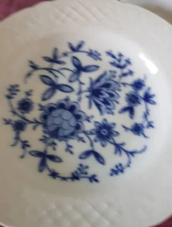 Lot de 3 assiettes creuses, Echt Cobalt Germany