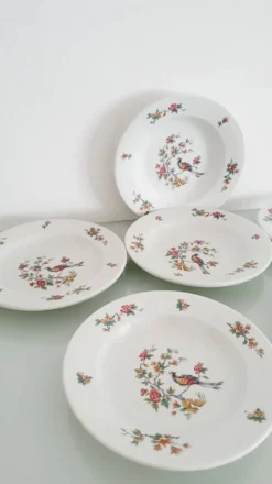 Lot de 6 assiettes creuses 
