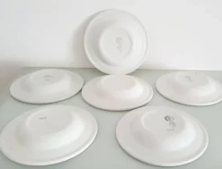 Lot de 6 assiettes creuses 