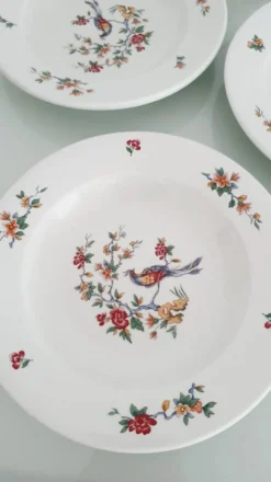 Lot de 6 assiettes creuses 