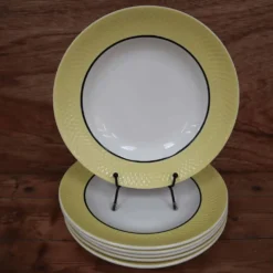 Lot de 6 Assiettes creuses « Orchies Moulin des Loups »